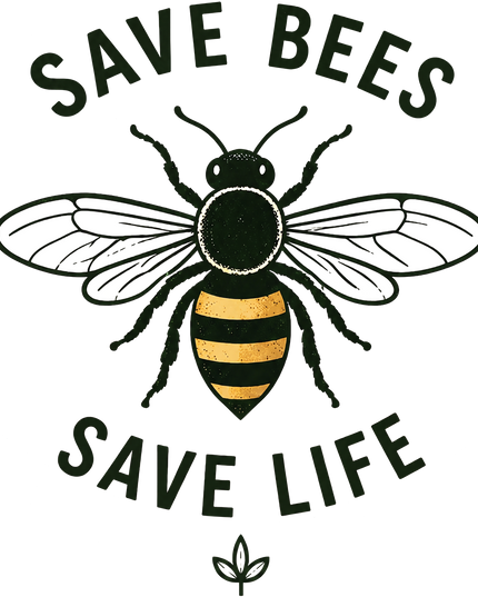 Save Bees Save Life Oversized Women's Classic T-Shirt
