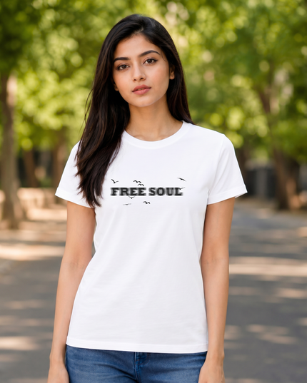 Free Soul Graphic Unisex Classic Crew T-Shirt