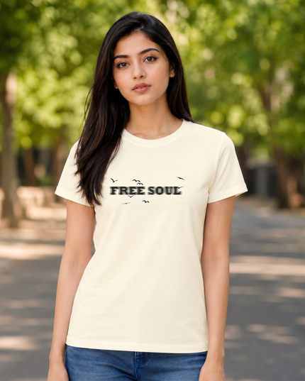 Free Soul Graphic Unisex Classic Crew T-Shirt