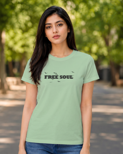 Free Soul Graphic Unisex Classic Crew T-Shirt