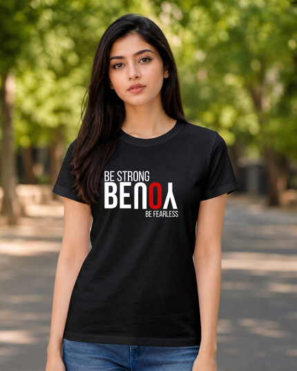 Be Strong Be Fearless Unisex Classic Crew T-Shirt