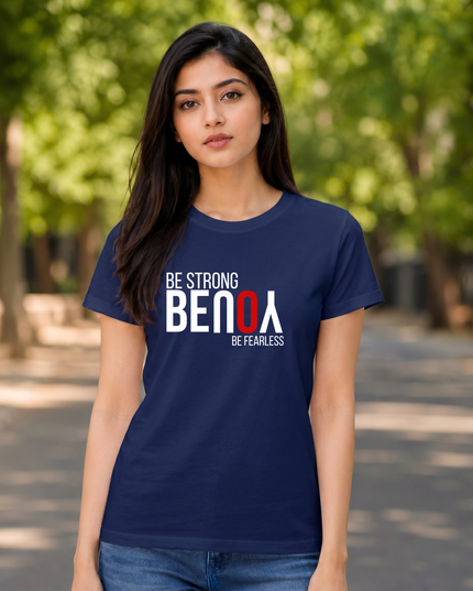 Be Strong Be Fearless Unisex Classic Crew T-Shirt