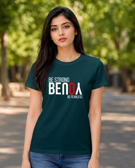 Be Strong Be Fearless Unisex Classic Crew T-Shirt