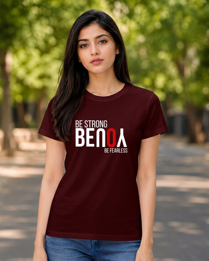 Be Strong Be Fearless Unisex Classic Crew T-Shirt