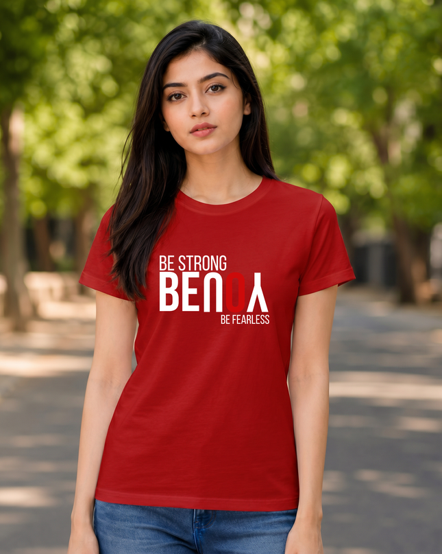 Be Strong Be Fearless Unisex Classic Crew T-Shirt