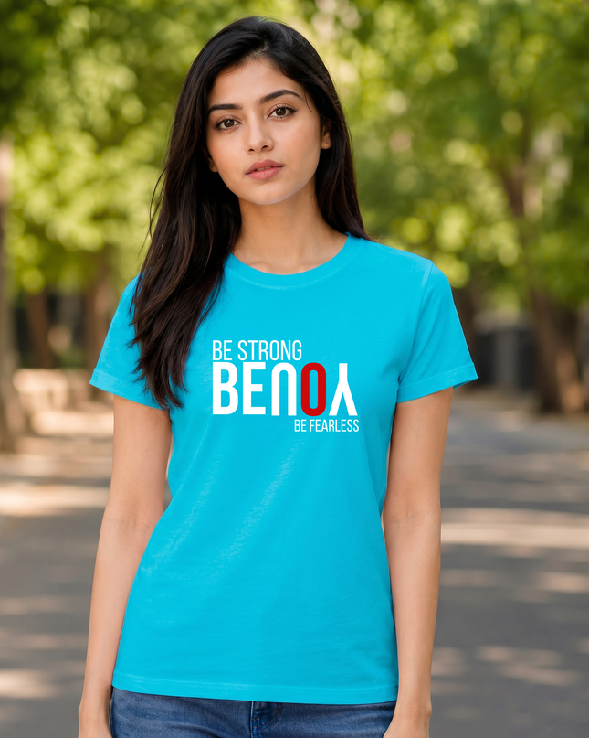 Be Strong Be Fearless Unisex Classic Crew T-Shirt