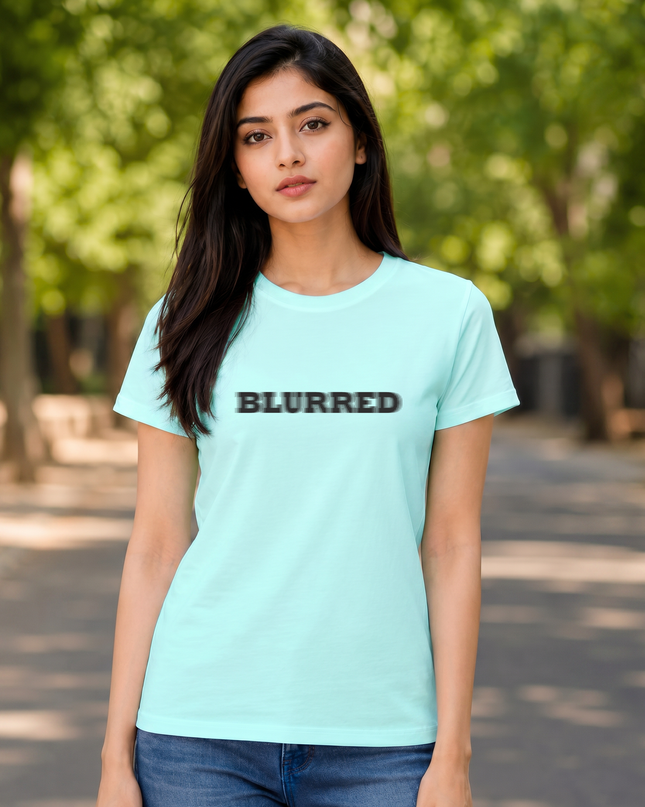 Blurred Unisex Classic Crew T-Shirt