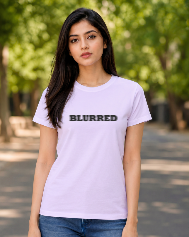 Blurred Unisex Classic Crew T-Shirt