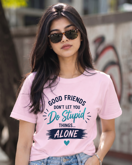 Good Friends Women's Classic Crew T-Shirt