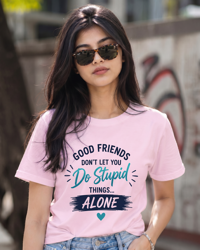 Good Friends Women's Classic Crew T-Shirt