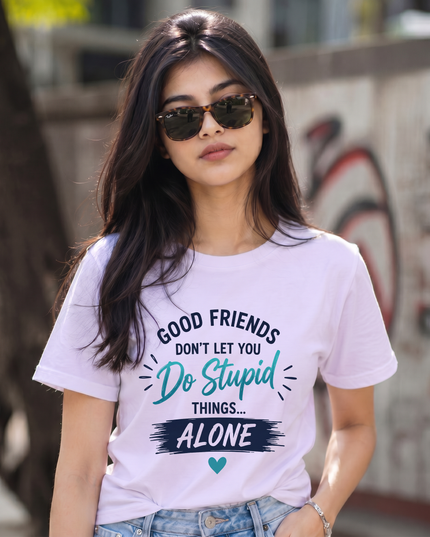 Good Friends Women's Classic Crew T-Shirt