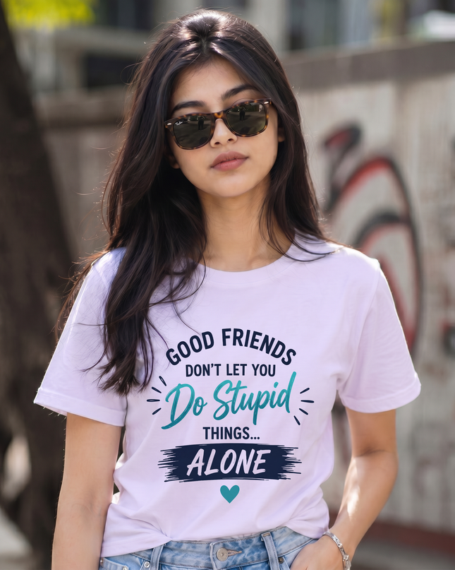 Good Friends Women's Classic Crew T-Shirt