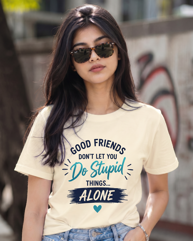 Good Friends Women's Classic Crew T-Shirt