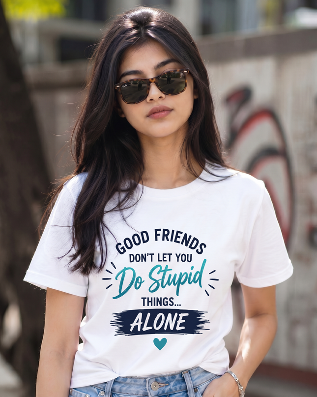 Good Friends Women's Classic Crew T-Shirt