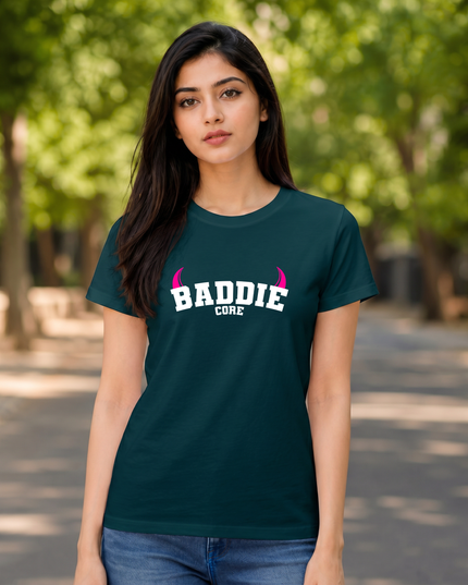 Baddie Core Unisex Classic Crew T-Shirt