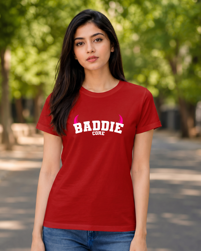 Baddie Core Unisex Classic Crew T-Shirt