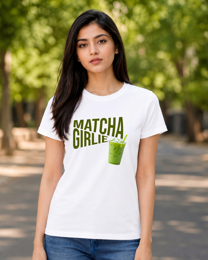 Matcha Girlie Unisex Classic Crew T-Shirt