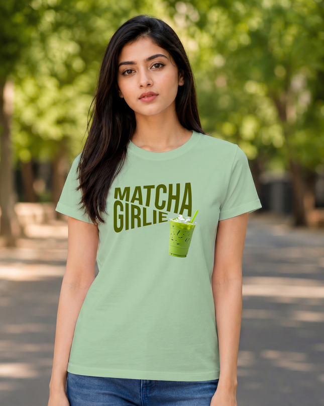 Matcha Girlie Unisex Classic Crew T-Shirt