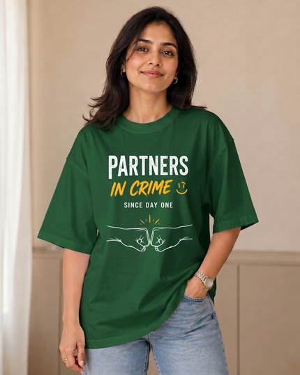 Partners In Crime Women's Oversized Classic T-Shirt