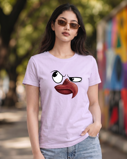 Eagle Face Graphic Unisex Classic Crew T-Shirt