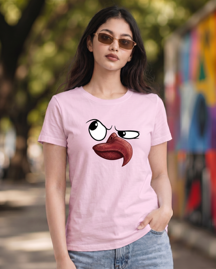 Eagle Face Graphic Unisex Classic Crew T-Shirt