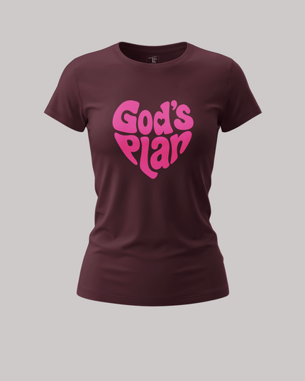 God’s Plan Heart Women's Classic T-Shirt