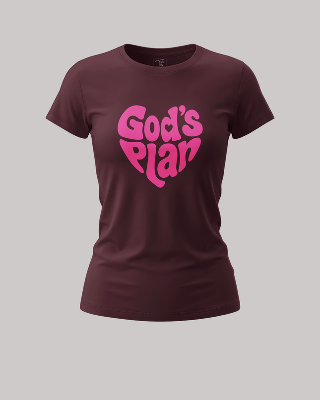 God’s Plan Heart Women's Classic T-Shirt