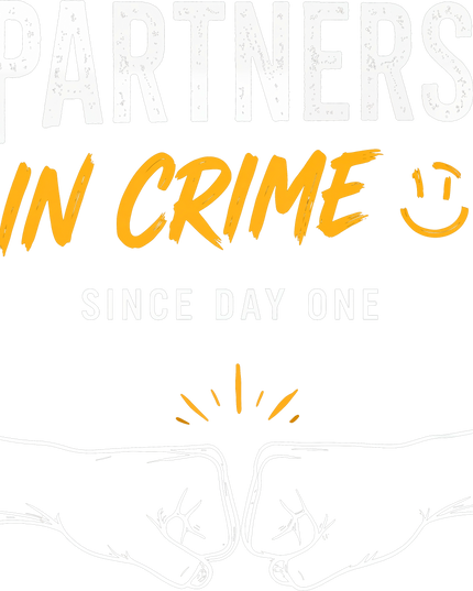 Partners In Crime Graphic Regular Fit Classic Crew T-Shirt