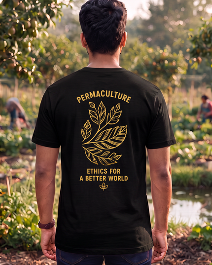Earth Care People Care Fair Share Graphic Classic Crew T-Shirt