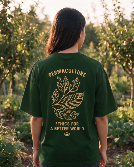 Earth Care People Care Fair Share Graphic Oversized Women's Classic T-Shirt