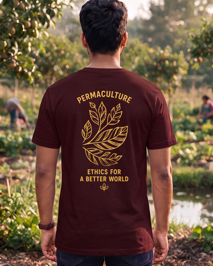 Earth Care People Care Fair Share Graphic Classic Crew T-Shirt