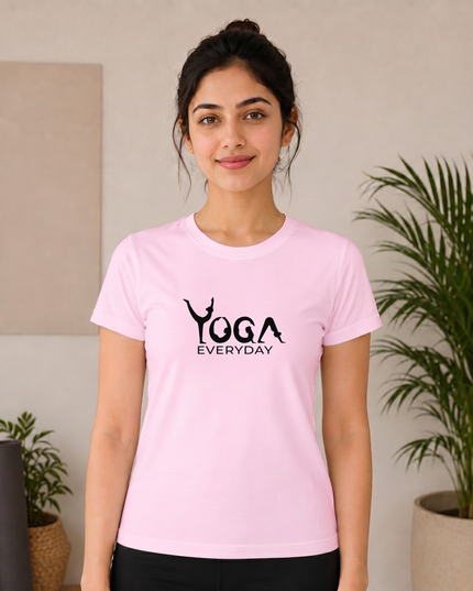 Yoga Everyday Stylish Women's Classic Crew T-Shirt