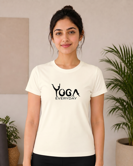 Yoga Everyday Stylish Women's Classic Crew T-Shirt
