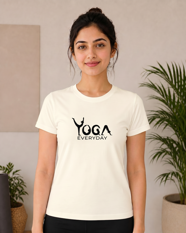 Yoga Everyday Stylish Women's Classic Crew T-Shirt