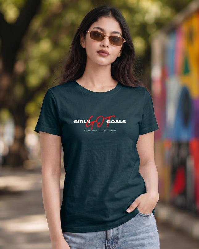 Girls Got Goals Unisex Classic Crew T-Shirt