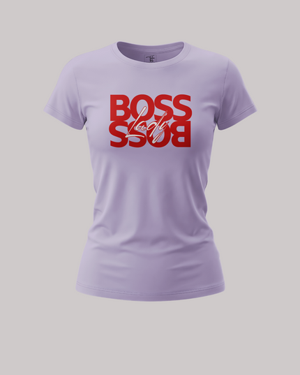 Boss Lady Mirrored Graphic Women's Classic T-Shirt
