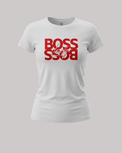 Boss Lady Mirrored Graphic Women's Classic T-Shirt