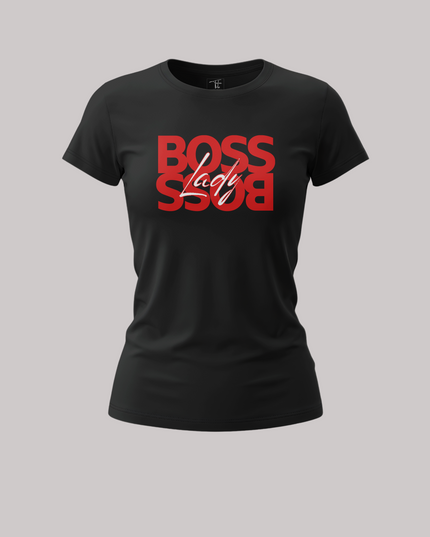 Boss Lady Mirrored Graphic Women's Classic T-Shirt