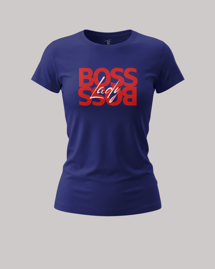 Boss Lady Mirrored Graphic Women's Classic T-Shirt