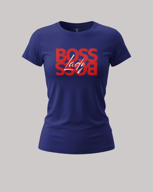 Boss Lady Mirrored Graphic Women's Classic T-Shirt