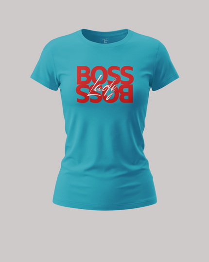 Boss Lady Mirrored Graphic Women's Classic T-Shirt