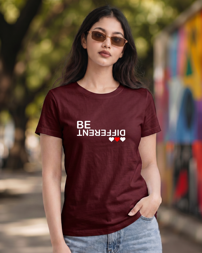 Be Different Unisex Classic Crew T-Shirt