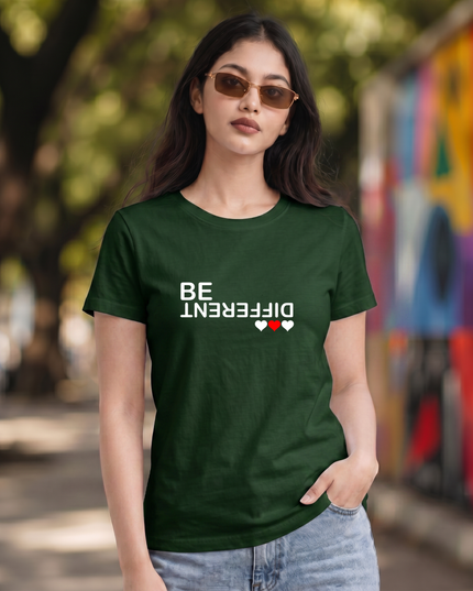 Be Different Unisex Classic Crew T-Shirt