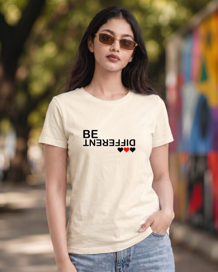 Be Different Graphic Unisex Classic Crew T-Shirt