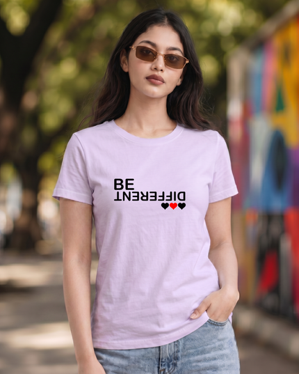 Be Different Graphic Unisex Classic Crew T-Shirt