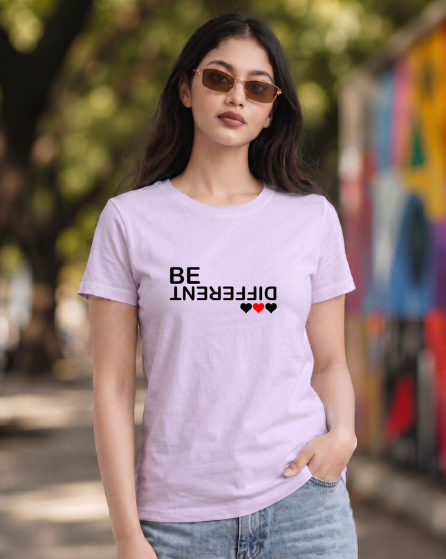 Be Different Graphic Unisex Classic Crew T-Shirt
