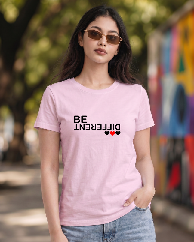 Be Different Graphic Unisex Classic Crew T-Shirt