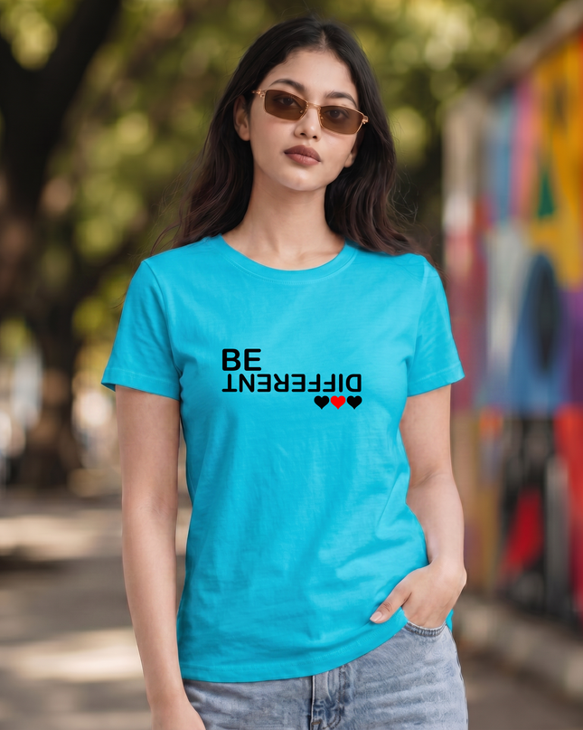 Be Different Graphic Unisex Classic Crew T-Shirt