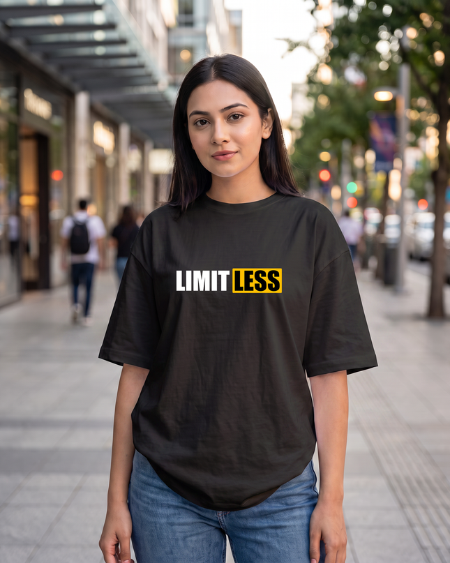 Limitless Print Oversized Women's Classic T-Shirt