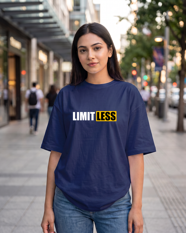 Limitless Print Oversized Women's Classic T-Shirt